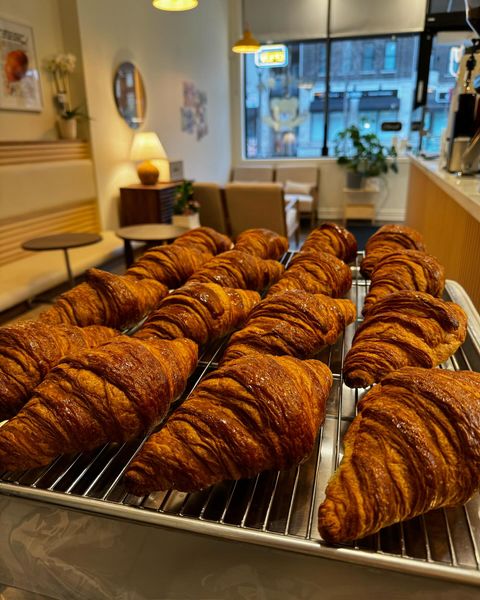 Fresh batch of croissants!